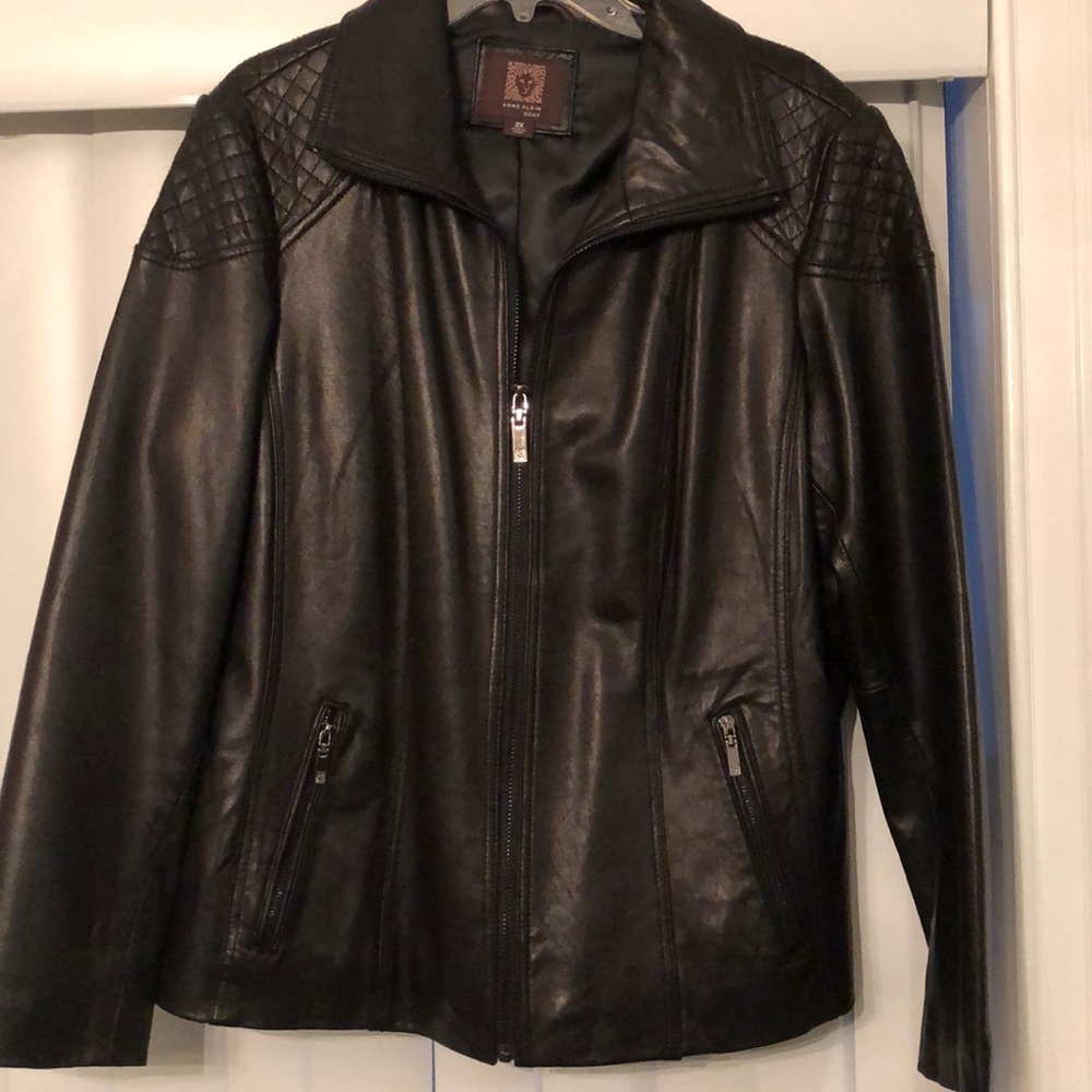 Leather jacket
